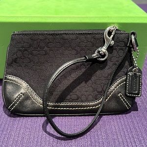 Coach small wristlet